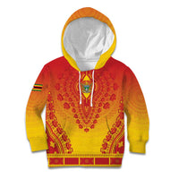 Personalized Zimbabwe African Dashiki Kid Hoodie - Wonder Print Shop