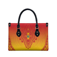 Zimbabwe African Dashiki Leather Bag - Wonder Print Shop