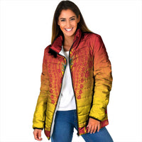 Personalized Zimbabwe African Dashiki Padded Jacket - Wonder Print Shop