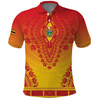 Personalized Zimbabwe African Dashiki Polo Shirt - Wonder Print Shop