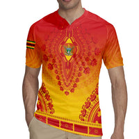 Personalized Zimbabwe African Dashiki Rugby Jersey - Wonder Print Shop