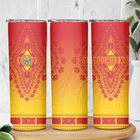 Personalized Zimbabwe African Dashiki Skinny Tumbler - Wonder Print Shop