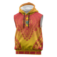 Personalized Zimbabwe African Dashiki Sleeveless Hoodie - Wonder Print Shop