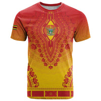 Personalized Zimbabwe African Dashiki T Shirt - Wonder Print Shop