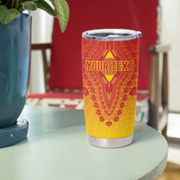 Personalized Zimbabwe African Dashiki Tumbler Cup - Wonder Print Shop