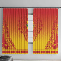 Zimbabwe African Dashiki Window Curtain - Wonder Print Shop