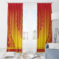 Zimbabwe African Dashiki Window Curtain - Wonder Print Shop