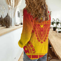 Personalized Zimbabwe African Dashiki Women Casual Shirt - Wonder Print Shop