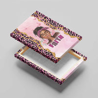Black Her Story Canvas Wall Art Faith Pink Leopard - Wonder Print Shop