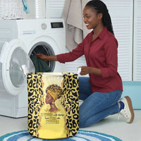 Black Her Story Laundry Basket A Queen Turns Pain Into Power - Wonder Print Shop
