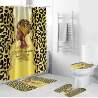 Black Her Story Bathroom Set A Queen Turns Pain Into Power - Wonder Print Shop