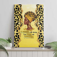 Black Her Story Canvas Wall Art A Queen Turns Pain Into Power - Wonder Print Shop