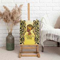 Black Her Story Canvas Wall Art A Queen Turns Pain Into Power - Wonder Print Shop