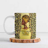 Black Her Story Ceramic Mug A Queen Turns Pain Into Power - Wonder Print Shop