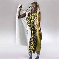 Black Her Story Hooded Blanket A Queen Turns Pain Into Power - Wonder Print Shop