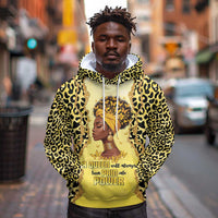Black Her Story Hoodie A Queen Turns Pain Into Power - Wonder Print Shop