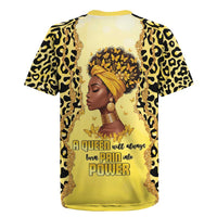 Black Her Story Rugby Jersey A Queen Turns Pain Into Power - Wonder Print Shop