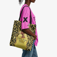 Black Her Story Tote Bag A Queen Turns Pain Into Power - Wonder Print Shop