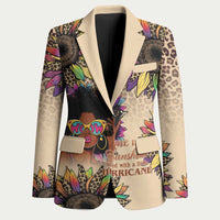 Black Her Story Sunshine Hurricane Blazer Empowered Black Woman - Wonder Print Shop