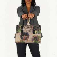Black Her Story Sunshine Hurricane Leather Bag Empowered Black Woman - Wonder Print Shop