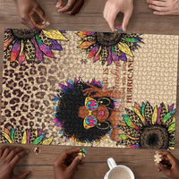 Black Her Story Sunshine Hurricane Puzzle Empowered Black Woman - Wonder Print Shop