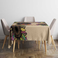 Black Her Story Sunshine Hurricane Tablecloth Empowered Black Woman - Wonder Print Shop