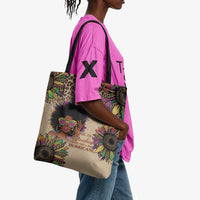 Black Her Story Sunshine Hurricane Tote Bag Empowered Black Woman - Wonder Print Shop