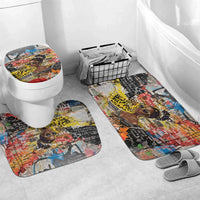 Black Her Story Graffiti Queen Bathroom Set Black Woman Empowerment - Wonder Print Shop