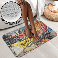 Black Her Story Graffiti Queen Bathroom Set Black Woman Empowerment - Wonder Print Shop