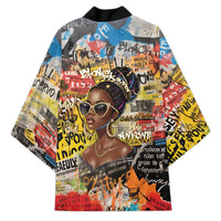 Black Her Story Graffiti Queen Kimono Black Woman Empowerment - Wonder Print Shop