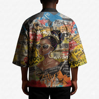 Black Her Story Graffiti Queen Kimono Black Woman Empowerment - Wonder Print Shop