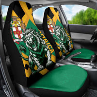 Jamaica Lion Car Seat Cover Coat Of Arms - Sporty Style