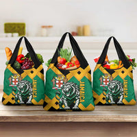Jamaica Lion Grocery Bag Coat Of Arms - Sporty Style