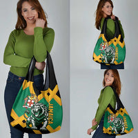 Jamaica Lion Grocery Bag Coat Of Arms - Sporty Style