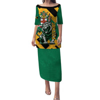 Jamaica Lion Puletasi Coat Of Arms - Sporty Style