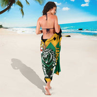 Jamaica Lion Sarong Coat Of Arms - Sporty Style
