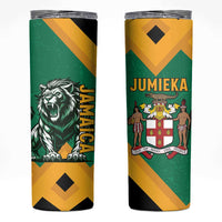 Jamaica Lion Skinny Tumbler Coat Of Arms - Sporty Style