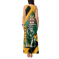 Jamaica Lion Tank Maxi Dress Coat Of Arms - Sporty Style