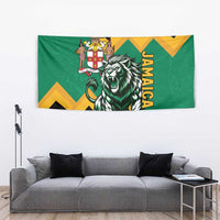 Jamaica Lion Tapestry Coat Of Arms - Sporty Style