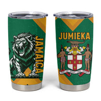 Jamaica Lion Tumbler Cup Coat Of Arms - Sporty Style