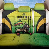 Custom Jamaica Football Back Car Seat Cover Go Reggae Boyz