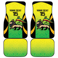 Custom Jamaica Football Car Mats Go Reggae Boyz
