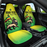 Custom Jamaica Football Car Seat Cover Go Reggae Boyz