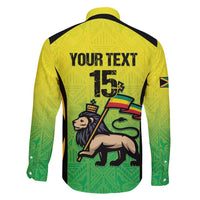 Custom Jamaica Football Family Matching Tank Maxi Dress and Hawaiian Shirt Go Reggae Boyz