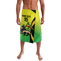 Custom Jamaica Football Lavalava Go Reggae Boyz