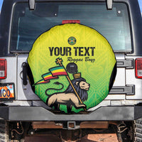 Custom Jamaica Football Spare Tire Cover Go Reggae Boyz
