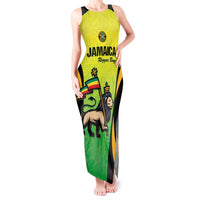 Custom Jamaica Football Tank Maxi Dress Go Reggae Boyz
