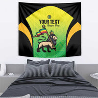 Custom Jamaica Football Tapestry Go Reggae Boyz