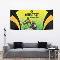 Custom Jamaica Football Tapestry Go Reggae Boyz