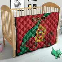Personalised Morocco Quilt Coat Of Arms With Rose